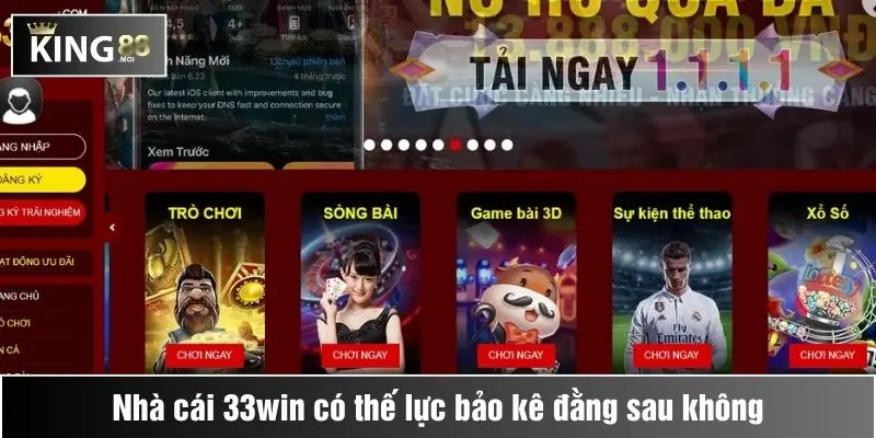 Nhà cái King88 có thế lực bảo kê đằng sau không? 1 bảo kê king88 có hoạt động không?