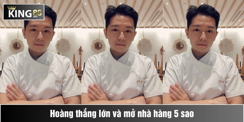 Trải qua bao khó khăn, Hoàng đã nếm trái ngọt